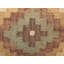 Merrick 50cm Wide Square Geometric Pouf Ottoman