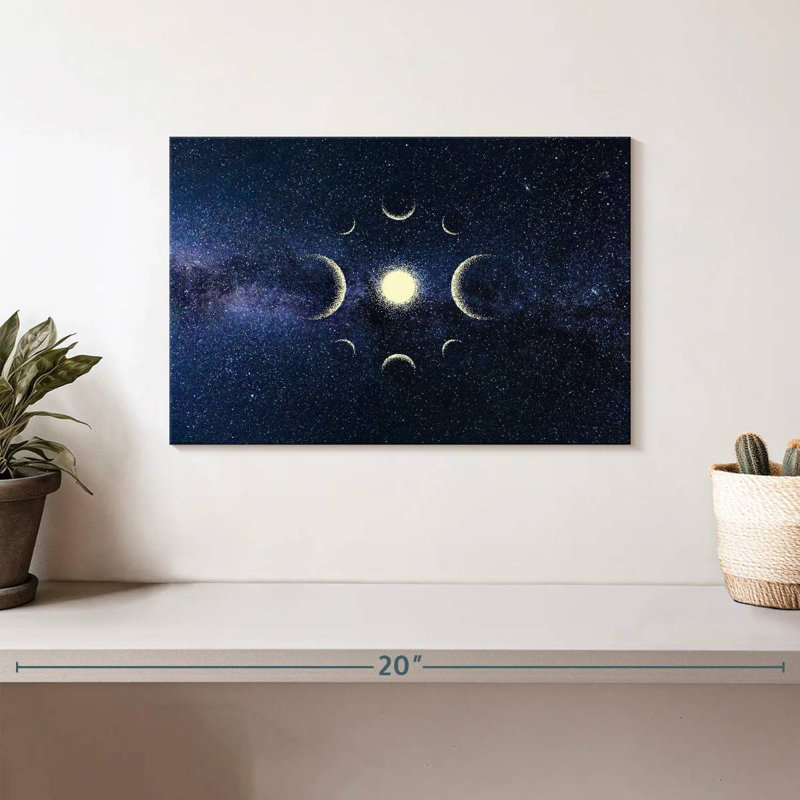 Oberle Abstract Space, 8" H x 12" W