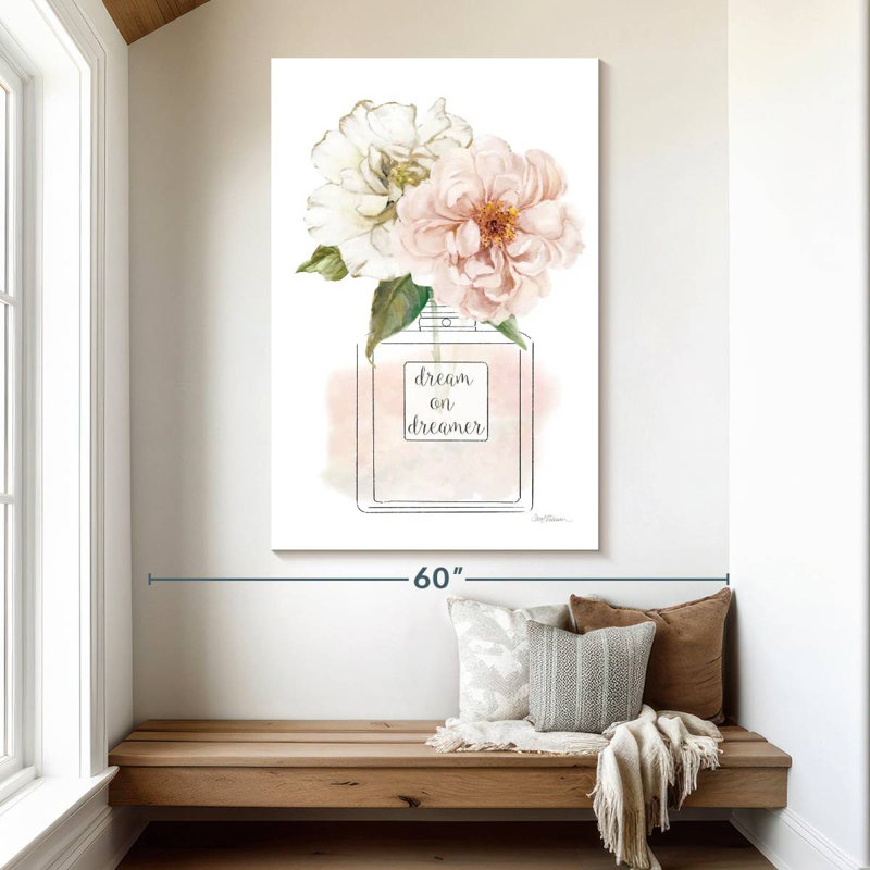 Floral Fragrance I, 51" H x 34" W