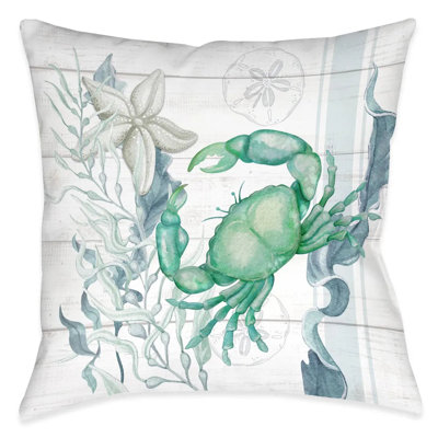 Beach Therapy Polyester Throw Pillow
