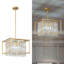 Luminaire suspendu moderne en cristal à lustre carré / rectangulaire Jennesa Jhase-1406205731-1406205734