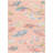 Arranjeet Machine Washable Pink Multicolor Indoor Rug-107264555