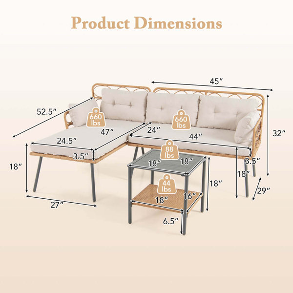 Dimensions du produit
