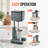 150W Milkshake Maker Mixer with Dual-Speed Adjustment and Stainless Steel Cup