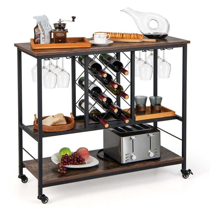 Irha 39.5 " L Wine Bar