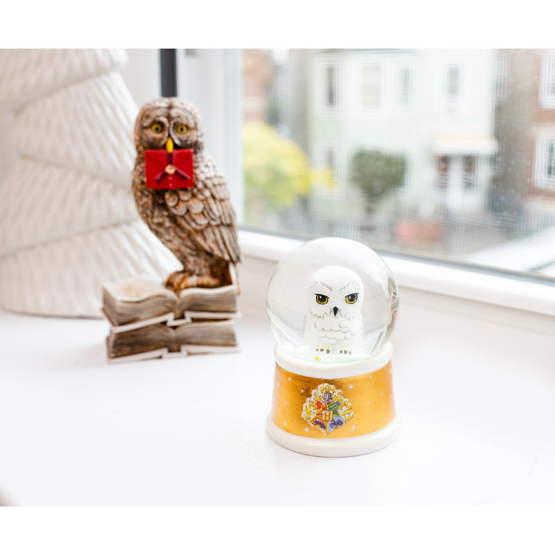 Mini boule à neige Harry Potter Hedwige