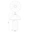 Lampe de table 18 po Tuscany-1162278861