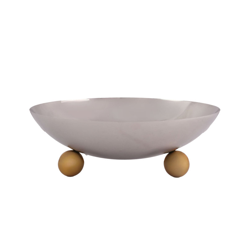Bol à salade Temari, Argenté/doré