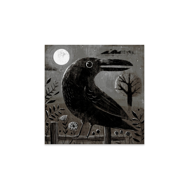 Corbeau par Gareth Lucas - impression sans cadre