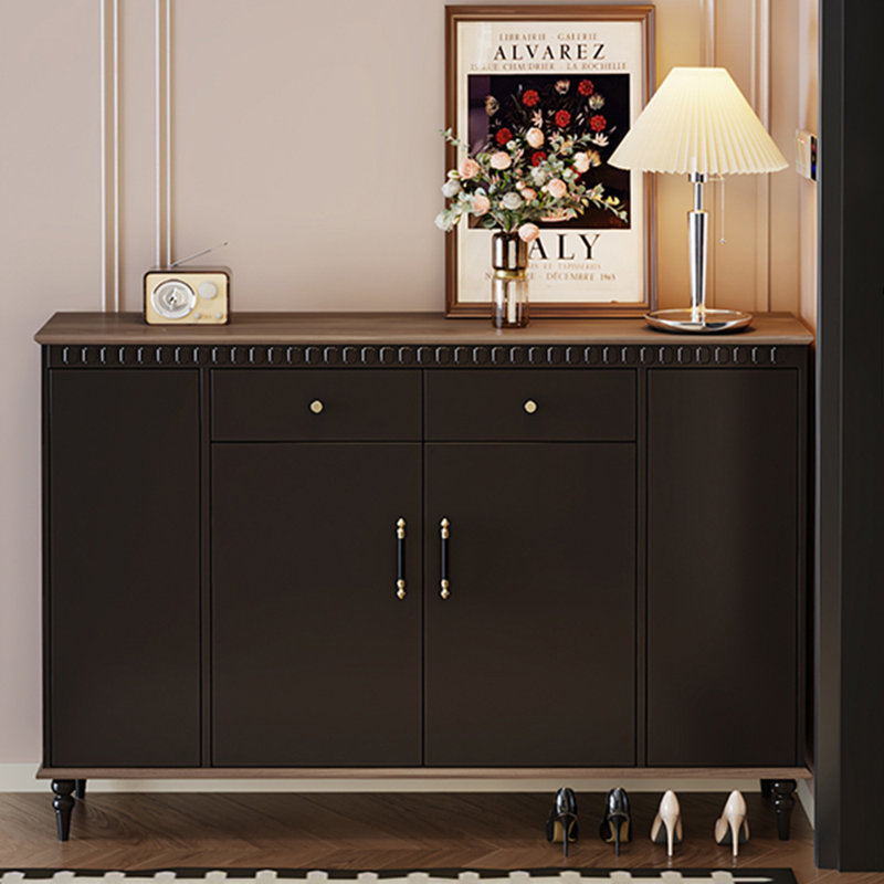 Grande armoire à chaussures tendance avec rangement, H 39,02 po x l 59,06 po x P 14,17 po