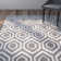 Carlane Geometric Wool Hand Woven Area Rug