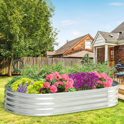 Kynia Metal Plants & Flowers Garden Art
