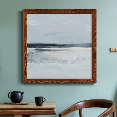 Toile encadrée Inky Coastline I-Premium - prête à être accrochée