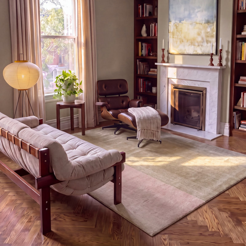 Dawn Hand-loomed Wool Rug, Runner 2'6" x 9'