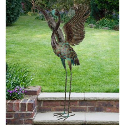 Animals Weather Resistant Metal Garden Statue