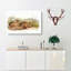 Bachmans Hares by J.W. Audubon - Wrapped Canvas-55311742