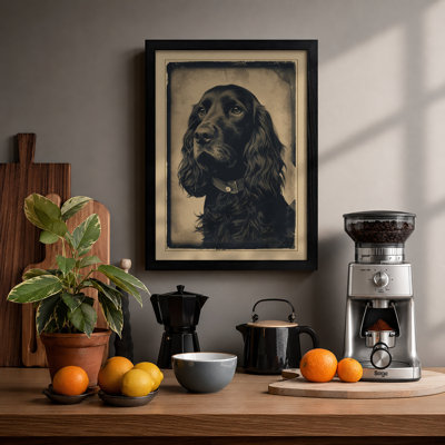 Noble Spaniel Vintage - Print