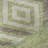 Premium Machine Washable Prisco Green Rug-1750700614