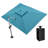 Seroka 12' x 9' Rectangular Umbrella with with Base in Ground-2137721593
