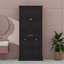 Armoire de rangement de salle de bain avec panier à linge inclinable-714608877