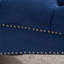 Chaise longue sans accoudoirs touffetée