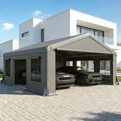 Abri de tente de voiture stable, abri d'auto robuste, auvent de garage