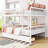 Wood Bunk Bed With 2 Drawers-1006383792-1006383796