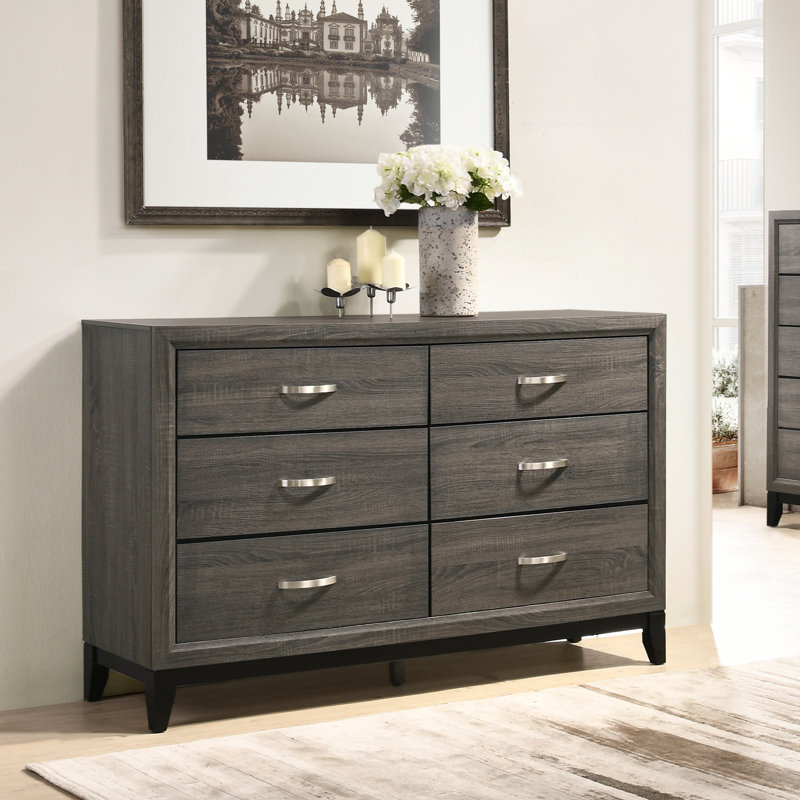 Burrigan 58'' W 6 - Drawer Dresser