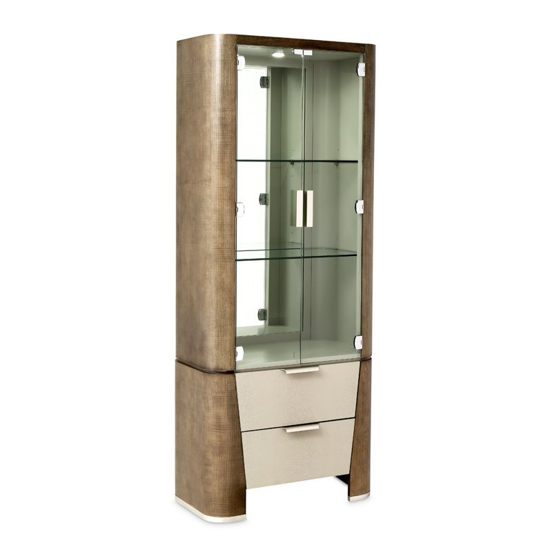 Roxbury Park Lighted Curio Cabinet