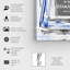 Infini saphir argent - art textuel sur toile-51241557-119864424-51241564