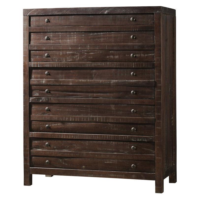 Dayyan Solid Wood 42 " W 8 - Drawer Dresser