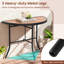 90cm Half Moon Banquet Table