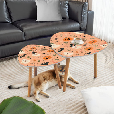 Ensemble de 2 tables gigognes Triangle Nesting