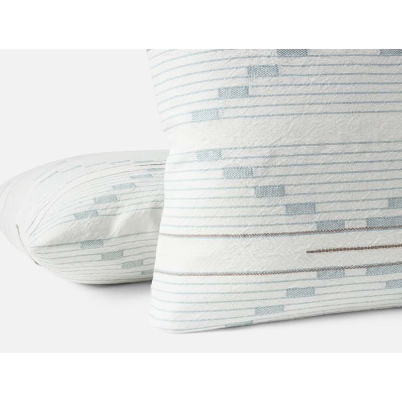 Morelia Square Pillow Cover, Wave