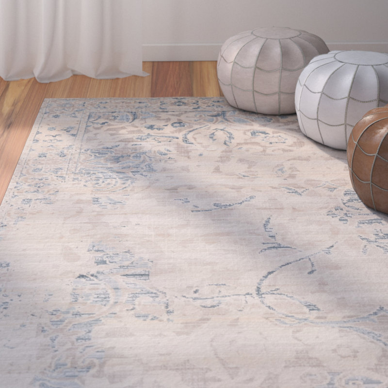 Padang Sidempuan Oriental Indoor Rug, Rectangle 4'1" x 6'1"