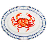 Crab House Handmade Enamelware Platter