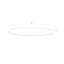 59 in. Glass Round Table Top