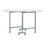 Table de bricolage pliable 58,75 po x 36,5 po avec roulettes
