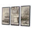 «French Bathroom Vintage II», ensemble d'art mural sur toile encadré traditionnel-72044084-72043098