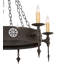 Lustre 6 lumières de 34 po de largeur Warwick