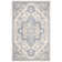 Lauren Ralph Lauren Hand Tufted Wool/Cotton Oriental Rug in Ivory/Blue