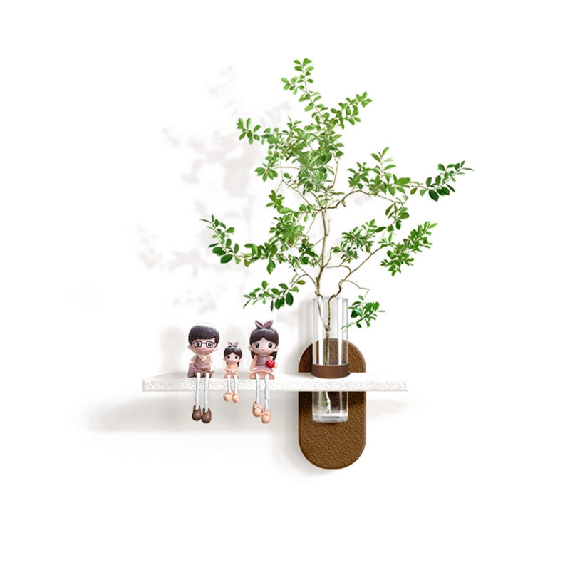 Café, forme libre grès, art mural, H 14,57 po x l 19,69 po