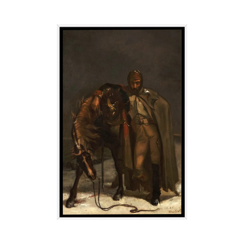 Print, 152.4 cm H x 101.6cm W x 4.445cm D, White
