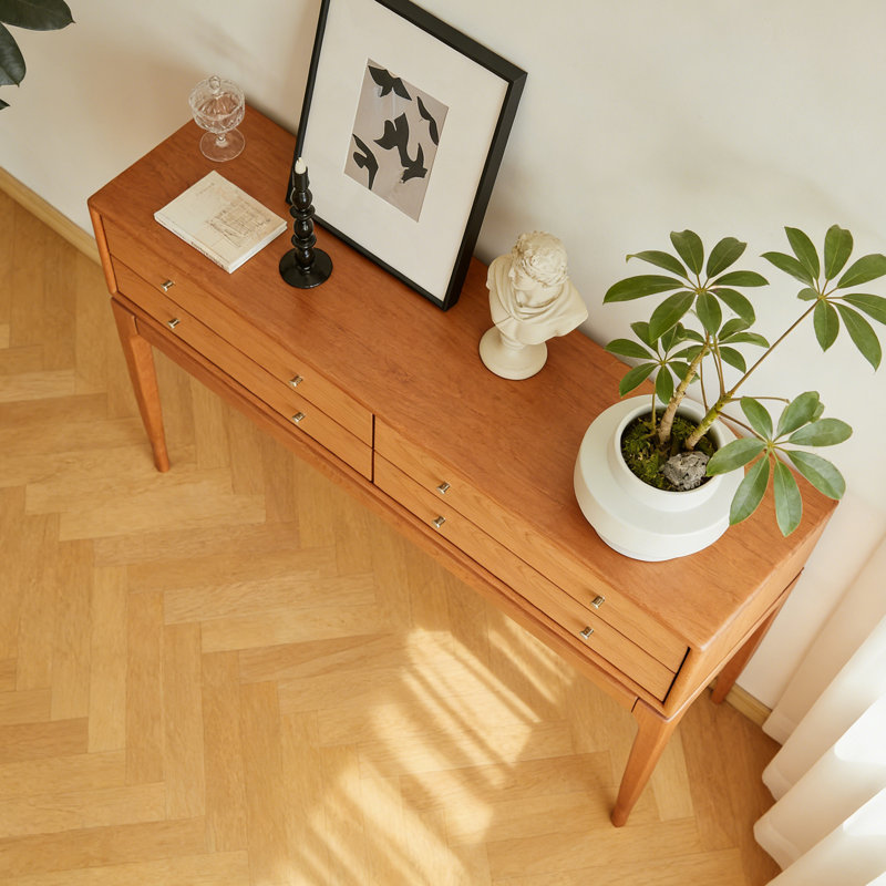 Copley, H 35,4 po x l 55,1 po x P 13,8 po, Bois naturel