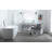 Hudson 48'' Single Bathroom Vanity with Engineered Marble Top-93548946