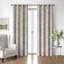 Shellabrate Natural Cotton Grommet Top Drapery Panel Set of 2-1512952941