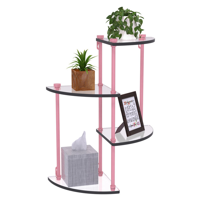 Tablette murale 4 niveaux NS, Rose