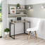 Bureau pliant peu encombrant - gris