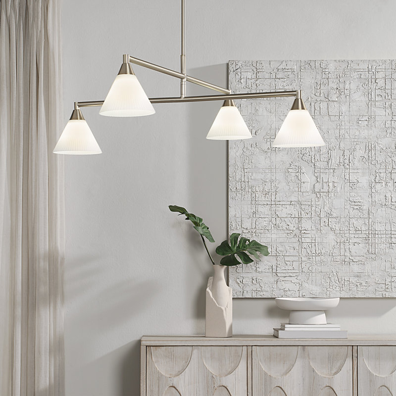 Mimmo Iron 4-Light Chandelier