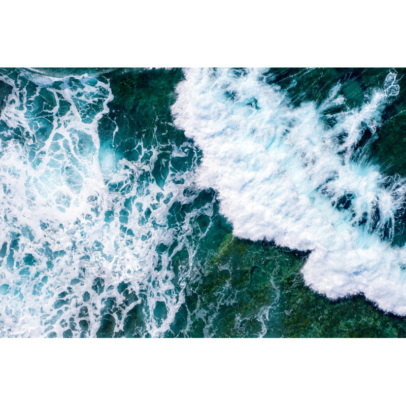 Rough Sea Waves par Maxip Photo, H 32 po x l 48 po